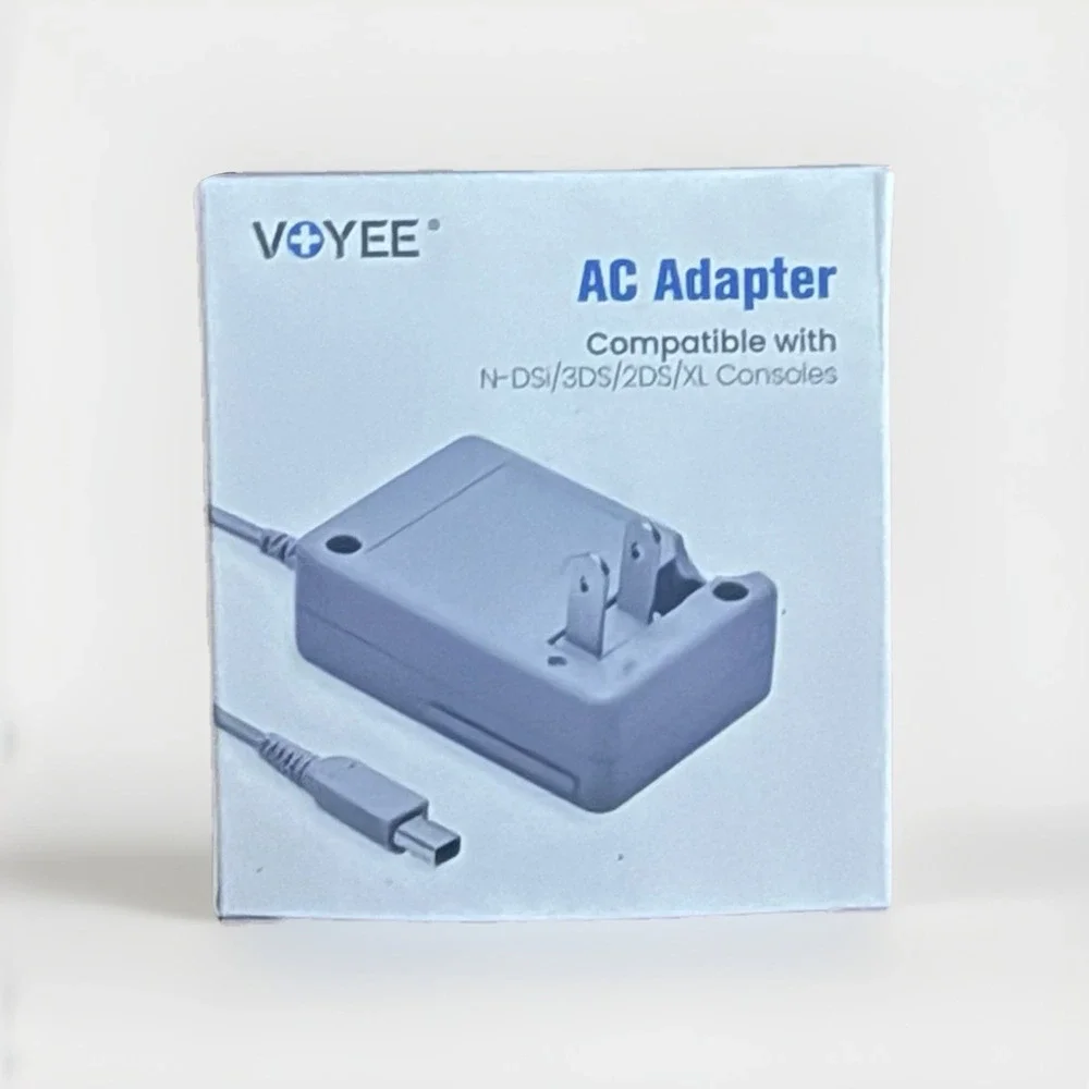 Nintendo WAP-002 Wall Charger for Nintendo‎ DS/3DS/2DS XL - Gray